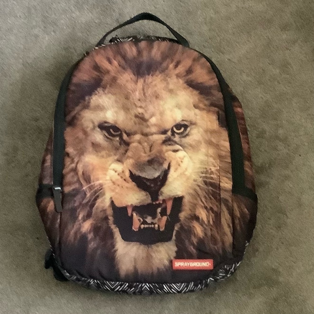 SPRAYGROUND Lion Graphic Backpack